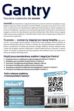 Gantry. Tworzenie szablonów dla Joomla - Sławomir Pieszczek [KSIĄŻKA]