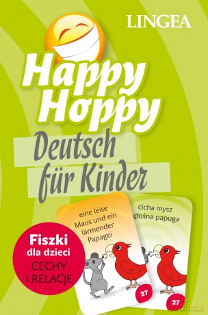 Happy hoppy Deutsch fur kinder. Fiszki dla dzieci. Cechy i relacje [KSIĄŻKA]