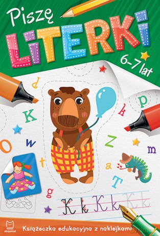 Piszę literki 6-7 lat [KSIĄŻKA]