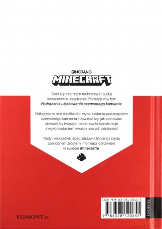Minecraft  Podręcznik użytkowania czerwonego kamienia - Craig Jelley [KSIĄŻKA]