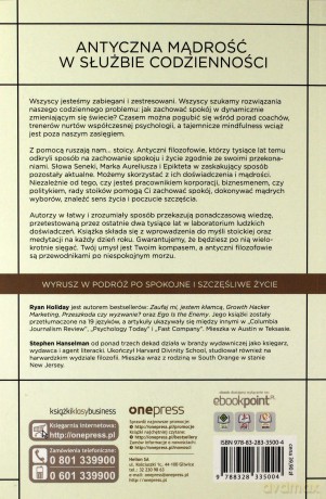 Stoicyzm na każdy dzień roku. 366 medytacji na temat mądrości, wytrwałości i sztuki życia - Ryan Holiday [KSIĄŻKA]