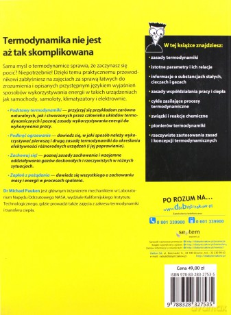 Termodynamika dla bystrzaków - Michael Pauken [KSIĄŻKA]