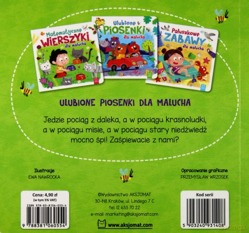 Ulubione piosenki dla malucha [KSIĄŻKA]