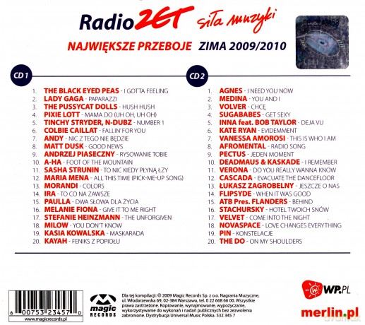 Radio ZET Najlepsze Przeboje 2009/2010 [2CD]