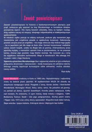 Zawód powieściopisarz - Haruki Murakami [KSIĄŻKA]