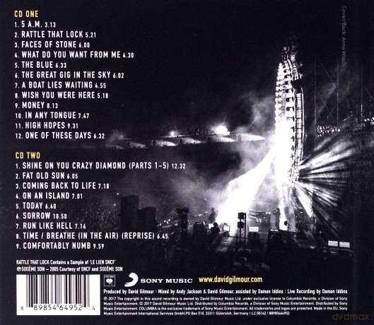 David Gilmour: Live At Pompeii [2CD]