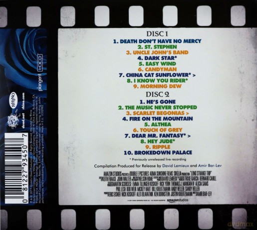 Long Strange Trip soundtrack (Grateful Dead) [2CD]