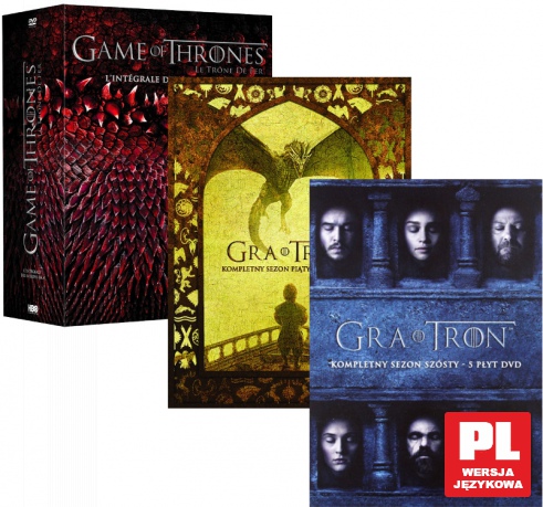 Gra o Tron Sezon 1-6 Pakiet [30DVD]