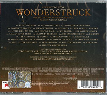 Wonderstruck soundtrack (Carter Burwell) [CD]