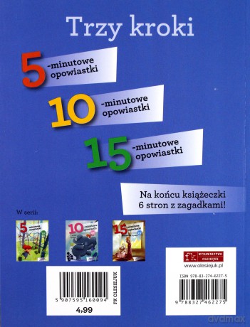5-minutowe opowiastki. Śpioch Marcinek [KSIĄŻKA]