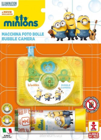 Aparat fotograficzny z bańkami Minions