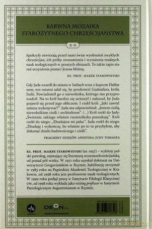 Apokryfy Nowy Testament. Apostołowie (Tom 2) cz. 1 - ks. Marek Starowieyski [KSIĄŻKA]