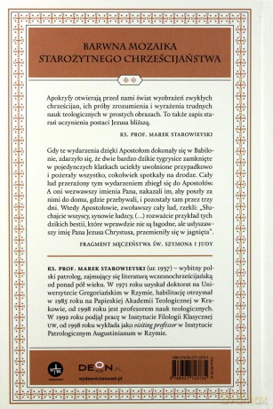 Apokryfy Nowy Testament. Apostołowie (Tom 2) cz. 2 - ks. Marek Starowieyski [KSIĄŻKA]
