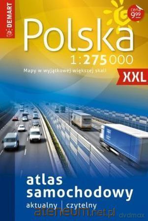 Atlas samochodowy Polski 1:275 000 [KSIĄŻKA]