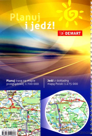 Atlas samochodowy Polski 1:275 000 [KSIĄŻKA]