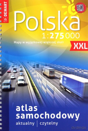 Atlas samochodowy Polski 1:275 000 [KSIĄŻKA]