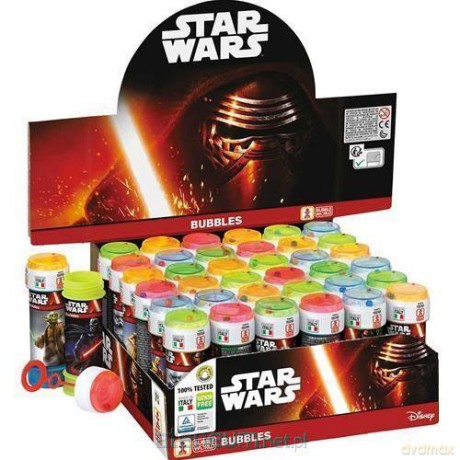 Bańki mydlane Star Wars 60 ml (36 szt) (Gwiezdne Wojny)