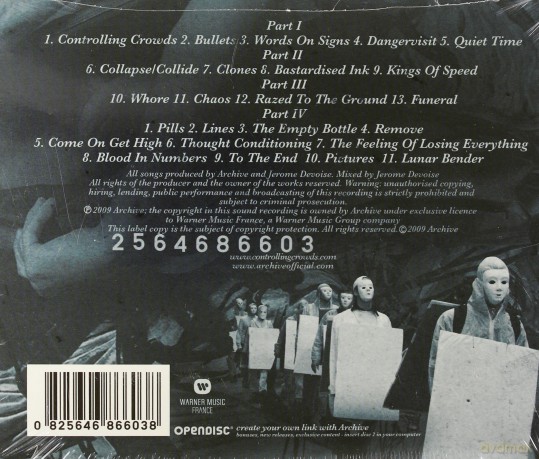 Archive: Controlling Crowds Complete Edition (digipack) [2CD]