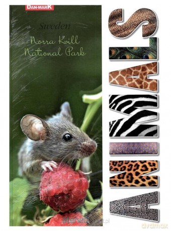 Brulion A4/96K kratka 1087 Animals (5 szt)