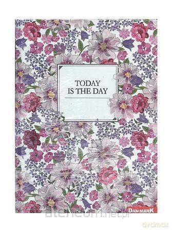 Brulion A5/96K linia 1093 Glossy flowers (5 szt)