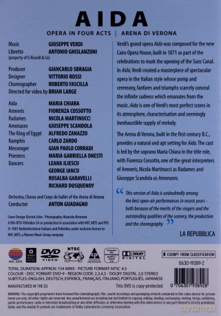 Arena Di Verona: Verdi: Aida [DVD]