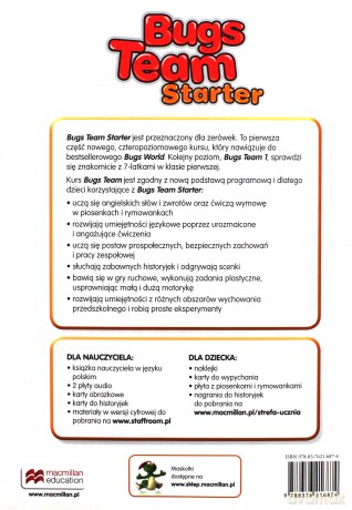 Bugs Team Starter - Carol Read, Ana Soberón, Anna Parr-Modrzejewska [KSIĄŻKA]