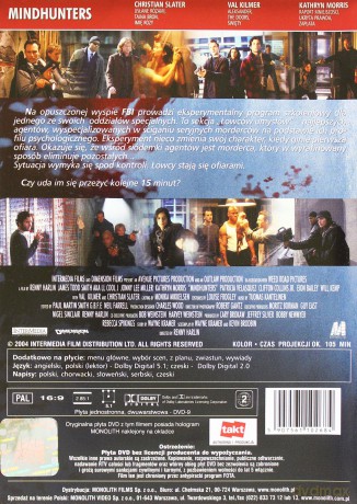 Łowcy umysłów [DVD]