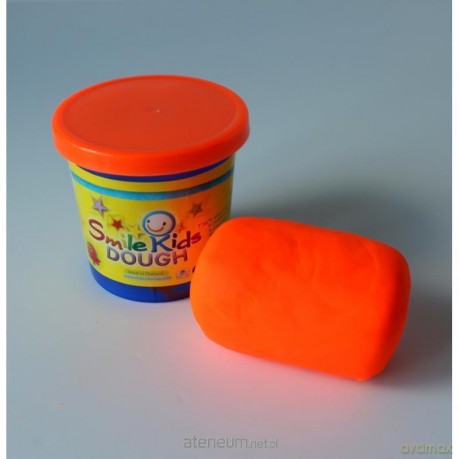 Ciastolina 200 g świecąca pomarańczowa