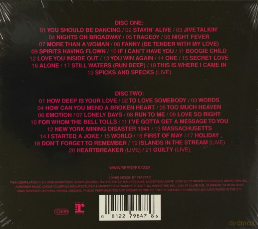 Bee Gees: The Ultimate Bee Gees [2CD]