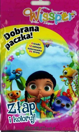 Dobrana Paczka. Złap i koloruj. Wissper [KSIĄŻKA]