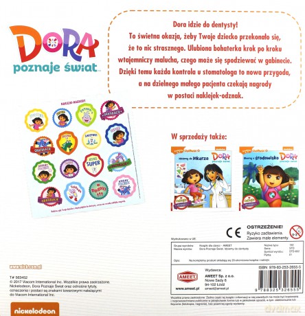 Dora poznaje świat. Idziemy do dentysty [KSIĄŻKA]