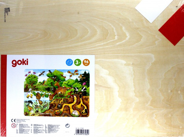 Drewniane puzzle 96 el. Natura [PUZZLE]