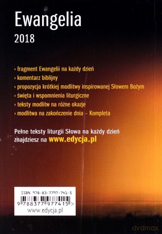 Ewangelia 2018 [KSIĄŻKA]
