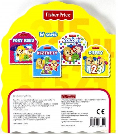 Fisher Price. Cyfry [KSIĄŻKA]