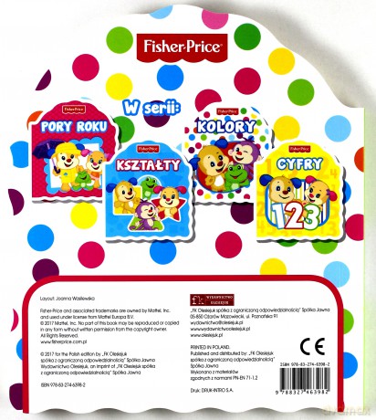 Fisher Price. Kolory [KSIĄŻKA]