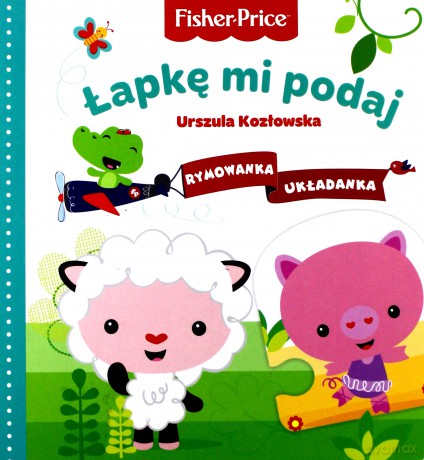 Fisher Price. Rymowanka Układanka. Łapkę mi podaj - Urszula Kozłowska [KSIĄŻKA]