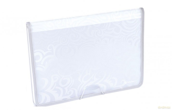 Folder A4 Tai-Chi 6 przegród TEX4315 biały