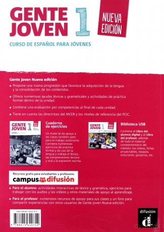 Gente Joven 1 Nueva Edicion podręcznik [KSIĄŻKA]
