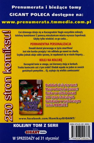 Gigant poleca (Tom 203) Afera z komputera [KOMIKS]