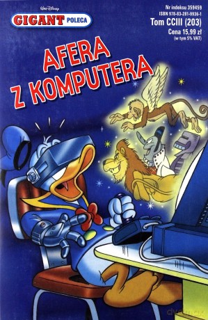 Gigant poleca (Tom 203) Afera z komputera [KOMIKS]