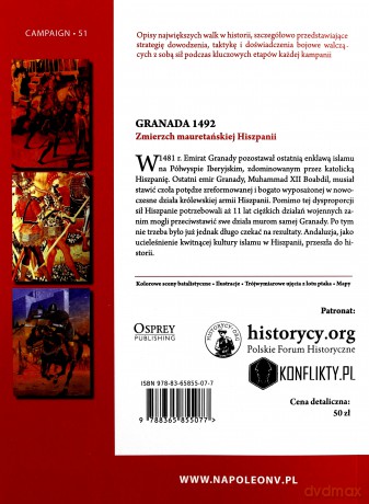 Granada 1492 - David Nicolle [KSIĄŻKA]