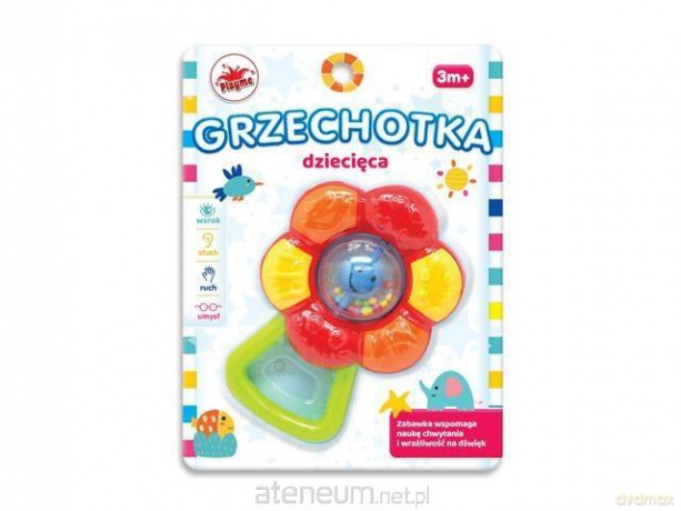 Grzechotka dziecięca Kwiatek