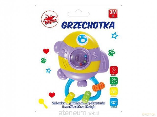 Grzechotka z dźwiękiem Rybka
