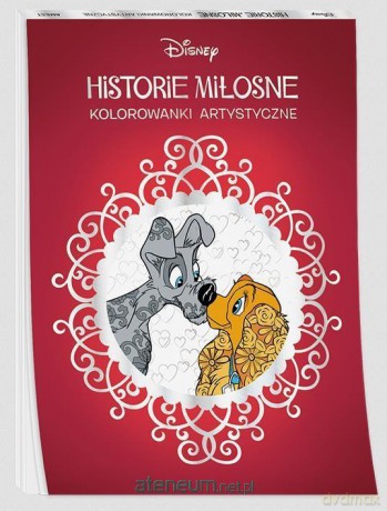Historie miłosne. Kolorowanki artystyczne [KSIĄŻKA]