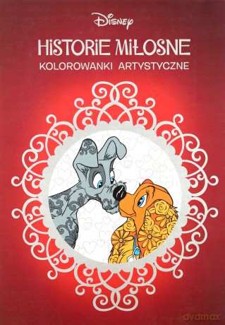 Historie miłosne. Kolorowanki artystyczne [KSIĄŻKA]