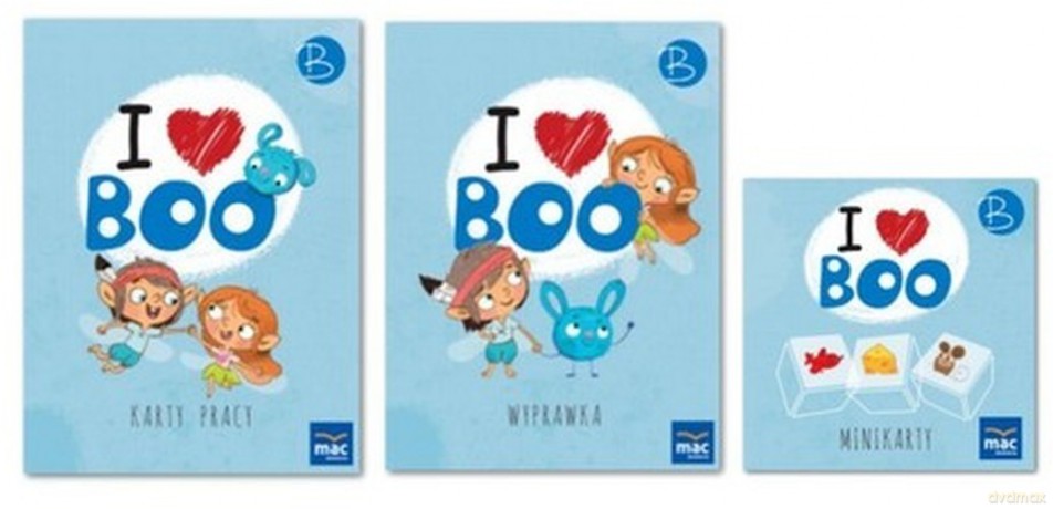 I love Boo. Język angielski poziom B. Pakiet [KSIĄŻKA]