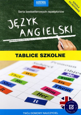 Język angielski. Tablice szkolne [KSIĄŻKA]