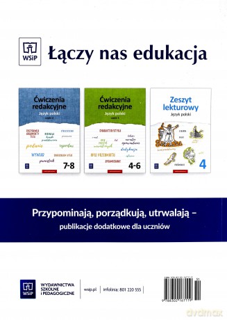 Język polski Szkoła podstawowa 7 Zeszyt lekturowy [KSIĄŻKA]