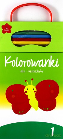 Kolorowanki dla maluchów 1 [KSIĄŻKA]