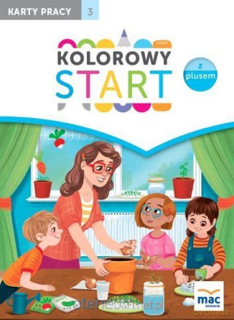 Kolorowy start z plusem. Karty pracy cz. 3 [KSIĄŻKA]
